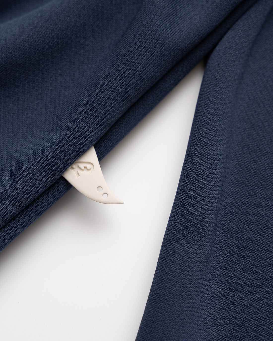 Recycled Embroidered Sweater - Navy