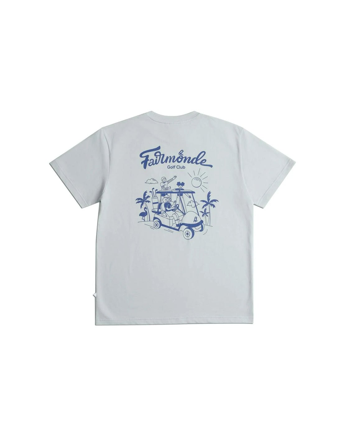 GGG x Fairmonde Unisex Oversized Tee - Pale Blue